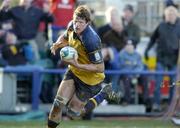 8 January 2005; Malcolm O'Kelly, Leinster, on the way to score his sides last try. Heineken European Cup 2004-2005, Round 5, Pool 2, Bath v Leinster, The Recreation Ground, Bath, England. Picture credit; Damien Eagers / SPORTSFILE