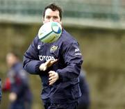 11 January 2005; Anthony Foley in action during Munster Rugby squad training. Thomond Park, Limerick. Picture credit; Matt Browne / SPORTSFILE
