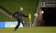 14 November 2013; Republic of Ireland assistant manager Roy Keane during squad training ahead of their Three International Friendly match against Latvia on Friday. Republic of Ireland Squad Training, Aviva Stadium, Lansdowne Road, Dublin. Picture credit: Matt Browne / SPORTSFILE