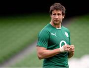 15 November 2013; Ireland's Kevin McLaughlin during the captain's run ahead of their Guinness Series International match against Australia on Saturday. Ireland Rugby Squad Captain's Run, Aviva Stadium, Lansdowne Road, Dublin. Picture credit: Stephen McCarthy / SPORTSFILE
