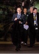 15 November 2013; Republic of Ireland manager Martin O'Neill walks from the team dressing room to the pitch for the start of the game. Three International Friendly, Republic of Ireland v Latvia, Aviva Stadium, Lansdowne Road, Dublin. Picture credit: David Maher / SPORTSFILE