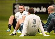 16 November 2013; Republic of Ireland's Marc Wilson during squad training ahead of their friendly international match against Poland on Tuesday. Republic of Ireland Squad Training, Gannon Park, Malahide, Co. Dublin. Photo by Sportsfile