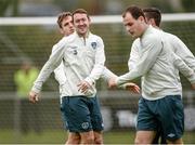 16 November 2013; Republic of Ireland's Aiden McGeady during squad training ahead of their friendly international match against Poland on Tuesday. Republic of Ireland Squad Training, Gannon Park, Malahide, Co. Dublin. Photo by Sportsfile