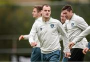 16 November 2013; Republic of Ireland's Anthony Stokes during squad training ahead of their friendly international match against Poland on Tuesday. Republic of Ireland Squad Training, Gannon Park, Malahide, Co. Dublin. Photo by Sportsfile