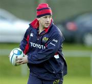 11 January 2005; Jason Holland in action during Munster Rugby squad training. Thomond Park, Limerick. Picture credit; Matt Browne / SPORTSFILE