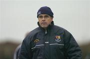 9 January 2005; Luke Dempsey, Longford manager. O'Byrne Cup, Quarter-Final, Longford v Westmeath, Pearse Park, Longford. Picture credit; David Maher / SPORTSFILE