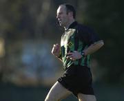 8 January 2005; Cormack Reilly, Referee. O'Byrne Cup, Quarter-Final, Louth v Dublin, O'Rahilly Park, Drogheda, Co. Louth. Picture credit; Ray McManus / SPORTSFILE