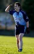 8 January 2005; Chris Moore, Dublin. O'Byrne Cup, Quarter-Final, Louth v Dublin, O'Rahilly Park, Drogheda, Co. Louth. Picture credit; Ray McManus / SPORTSFILE