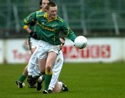 9 January 2005; Coimhin King, Meath, in action against Willie Heffernan, Kildare. O'Byrne Cup, Quarter-Final, Kildare v Meath, St. Conleth's Park, Newbridge, Co. Kildare. Picture credit; Ray McManus / SPORTSFILE