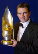 15 January 2005; The eircom / Soccer Writers Association of Ireland 'Personality of the Year' award winner Pat Fenlon, Shelbourne. eircom / SWAI Personality of the Year Award, Rochestown Park Hotel, Rochestown, Cork. Picture credit; Ray McManus / SPORTSFILE