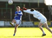 16 January 2005; Ross Munnelly, Laois, in action against Karl Ennis, Kildare. O'Byrne Cup, Semi-Final, Laois v Kildare, O'Moore Park, Portlaoise, Co. Laois. Picture credit; Matt Browne / SPORTSFILE
