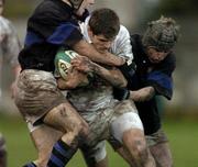 17 January 2005; Sean Quinn, Presentation Bray, in action against Mount Temple. Vinnie Murray Senior Cup Replay, Mount Temple v Presentation College Bray, Sydney Parade, Dublin. Picture credit; Damien Eagers / SPORTSFILE