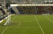 16 January 2005; New artifical white line markings on the pitch in O'Moore Park, Portlaoise, Co. Laois. Picture credit; Matt Browne / SPORTSFILE