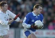 16 January 2005; Stephen Kelly, Laois, in action against Damien Hendy, Kildare. O'Byrne Cup, Semi-Final, Laois v Kildare, O'Moore Park, Portlaoise, Co. Laois. Picture credit; Matt Browne / SPORTSFILE