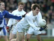 16 January 2005; Michael Foley, Kildare, in action against Stephen Kelly, Laois. O'Byrne Cup, Semi-Final, Laois v Kildare, O'Moore Park, Portlaoise, Co. Laois. Picture credit; Matt Browne / SPORTSFILE
