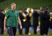 16 November 2013; Ireland head coach, Joe Schmidt before the game. Guinness Series International, Ireland v Australia, Aviva Stadium, Lansdowne Road, Dublin. Picture credit: Stephen McCarthy / SPORTSFILE