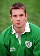 27 October 1998; Daragh O'Mahony, Ireland. Ireland Rugby Head Shots. Picture credit: Matt Browne / SPORTSFILE