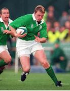 14 November 1998; Eric Miller, Ireland. Rugby World Cup Qualifier, Ireland v Georgia, Lansdowne Road, Dublin. Picture credit: Matt Browne / SPORTSFILE