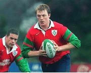 17 November 1998; Ireland's Eric Miller in action during squad training. Ireland Rugby Squad Training, Greystones RFC, Greystones, Co. Wicklow. Picture credit: Matt Browne / SPORTSFILE