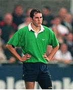 25 September1998; Girvan Dempsey, Leinster. European Rugby Cup, Leinster v Stade Francais, Donnybrook, Dublin. Picture credit: Brendan Moran / SPORTSFILE