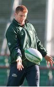 13 November 1998; Ireland's Jonathan Bell in action during squad training. Ireland Rugby Squad Training, Lansdowne Road, Dublin. Picture credit: Aoife Rice / SPORTSFILE