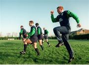 24 November 1998; Ireland's Jonathan Bell in action during squad training. Ireland Rugby Squad Training, Garda R.F.C., Westmanstown, Lucan, Dublin. Picture credit: Matt Browne / SPORTSFILE