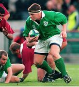 14 November 1998; Paul Wallace, Ireland. Rugby World Cup Qualifier, Ireland v Georgia, Lansdowne Road, Dublin. Picture credit: David Maher / SPORTSFILE