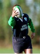 24 November 1998; Ireland's Rob Henderson in action during squad training. Ireland Rugby Squad Training, Garda R.F.C., Westmanstown, Lucan, Dublin. Picture credit: Aoife Rice / SPORTSFILE