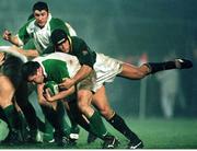 1 December 1998; Anthony Foley, Ireland, is tackled by Philip Smith, South Africa. International Friendly, Ireland A v South Africa A, Ravenhill Park, Belfast. Picture credit: Matt Browne / SPORTSFILE