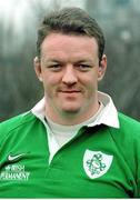 28 January 1998; Mick Galwey, Ireland. Ireland Rugby Head Shots. Picture credit: Brendan Moran / SPORTSFILE