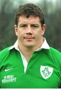 28 January 1998; Paul Wallace, Ireland. Ireland Rugby Head Shots. Picture credit: Brendan Moran / SPORTSFILE