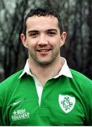28 January 1998; Conor O'Shea, Ireland. Ireland Rugby Head Shots. Picture credit: Brendan Moran / SPORTSFILE