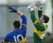 16 January 2005; Marc O'Se, Kerry, in action against Aidan Fitzgerald, Tipperary. McGrath Cup, Tipperary v Kerry, Clonmel sports field, Clonmel, Co. Tipperary. Picture credit; Ray McManus / SPORTSFILE