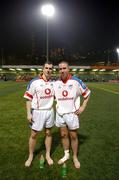 22 January 2005; Westmeath players Dessie Dolan, left, and John Keane after the game. Exhibition Game, 2003 Vodafone All-Stars v 2004 Vodafone All-Stars, Hong Kong Football Club, Hong Kong, China. Picture credit; Ray McManus / SPORTSFILE