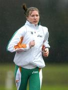 22 January 2005; Rose-Anne Galligan, Ireland. Athletics. Picture credit; Brendan Moran / SPORTSFILE