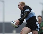 22 January 2005; Tom Shanklin, Cardiff Blues. Celtic League 2004-2005, Pool 1, Connacht v Cardiff Blues, Sportsground, Galway. Picture credit; Matt Browne / SPORTSFILE