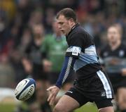 22 January 2005; Craig Morgan, Cardiff Blues. Celtic League 2004-2005, Pool 1, Connacht v Cardiff Blues, Sportsground, Galway. Picture credit; Matt Browne / SPORTSFILE