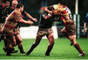 31 October 1998; Peter Clohessy, Munster, in action against Perpignan. European Rugby Cup, Munster v Perpignan, Thomond Park, Limerick. Picture credit: Matt Browne / SPORTSFILE