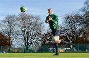 19 November 2013; Ireland's Paul O'Connell in action during squad training ahead of their Guinness Series International match against New Zealand on Sunday. Ireland Rugby Squad Training, Carton House, Maynooth, Co. Kildare. Picture credit: Brendan Moran / SPORTSFILE