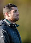19 November 2013; Ireland's Rob Kearney looks on during squad training ahead of their Guinness Series International match against New Zealand on Sunday. Ireland Rugby Squad Training, Carton House, Maynooth, Co. Kildare. Picture credit: Brendan Moran / SPORTSFILE