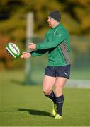 19 November 2013; Ireland's Luke Fitzgerald in action during squad training ahead of their Guinness Series International match against New Zealand on Sunday. Ireland Rugby Squad Training, Carton House, Maynooth, Co. Kildare. Picture credit: Brendan Moran / SPORTSFILE