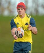 19 November 2013; Munster's Gerhard van den Heever during squad training ahead of their Celtic League 2013/14, Round 8, game against Cardiff Blues on Saturday. Munster Rugby Squad Training and Press Briefing, University of Limerick, Limerick. Picture credit: Diarmuid Greene / SPORTSFILE