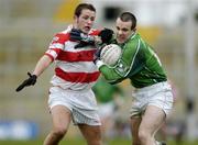 30 January 2005; Johnny Murphy, Limerick, in action against Robert Mageean, Cork IT. McGrath Cup Final, Limerick v Cork IT, Gaelic Grounds, Limerick. Picture credit; Matt Browne / SPORTSFILE