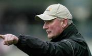30 January 2005; Kilkenny manager Brian Cody issues instructions near the end of the game. Walsh Cup, Dublin v Kilkenny, Parnell Park, Dublin. Picture credit; Ray McManus / SPORTSFILE