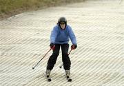 29 January 2005; Lorraine Whelan, from Delgany, Co. Wicklow, in action during the last Team Ireland training session prior to travelling to the 2005 Special Olympics Winter World Games. Ski Club of Ireland, Kilternan, Co. Wicklow. Picture credit; Damien Eagers / SPORTSFILE