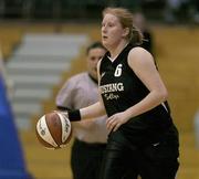 28 January 2005; Diane Griffin, Mustang Sally's St. Paul's. National Cup, Senior Women's Semi-Final, Mustang Sally's St. Paul's, Killarney v Dart Killester, ESB Arena, Tallaght, Dublin. Picture credit; Brendan Moran / SPORTSFILE