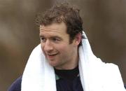 2 February 2005; Ireland's Geordan Murphy pictured after squad training. Ireland Rugby squad training, Terenure Rugby Club, Dublin. Picture credit; Matt Browne / SPORTSFILE