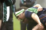 2 February 2005; Ireland's Marcus Horan in action during squad training. Ireland Rugby squad training, Terenure Rugby Club, Dublin. Picture credit; Matt Browne / SPORTSFILE
