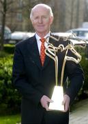 2 February 2005; Trainer John Oxx who received the Powers Gold Label / Irish Independent Overall Racing Award at the Powers Gold Label / Irish Independent Racing Awards 2004. Four Seasons Hotel, Ballsbridge, Dublin. Picture credit; Damien Eagers / SPORTSFILE
