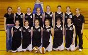 2 February 2005; The Colaiste Mhuire Tuar Mhic Eadaigh team. All-Ireland Schools Cup, U19 Senior C Final, Colaiste Mhuire Tuar Mhic Eadaigh, Mayo v Loreto Clonmel, National Basketball Arena, Tallaght, Dublin. Picture credit; Pat Murphy / SPORTSFILE